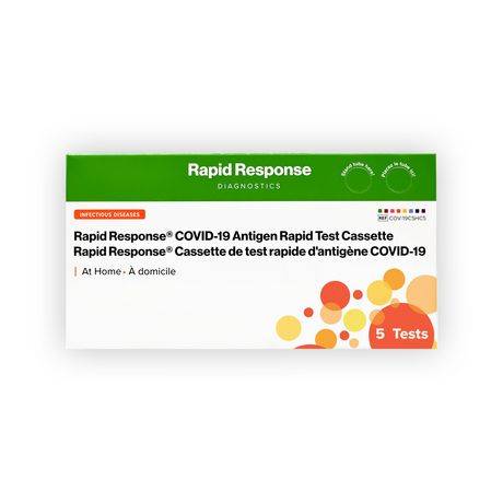 BTNX Rapid Response Covid-19 Antigen Rapid Test (5 pk)