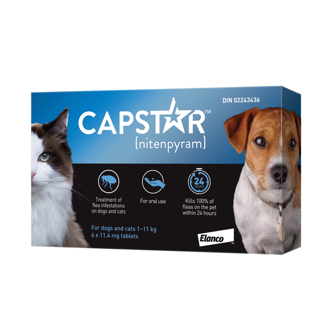 Capstar Small Dog & Cat Flea Treatment - 6 pk