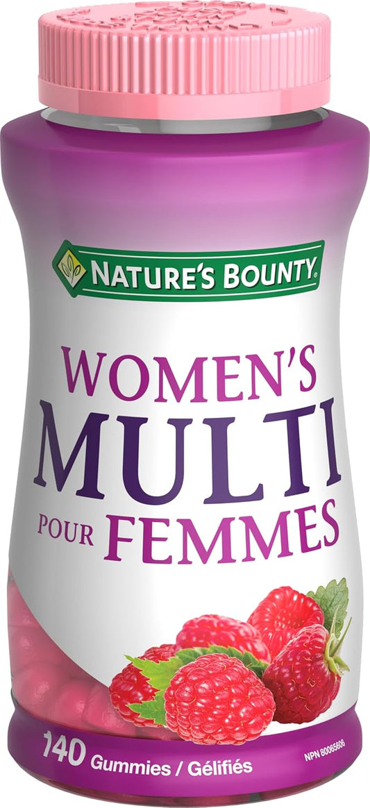 NATURE'S BOUNTY WOMEN'S MULTI VIT GUMMIES 140